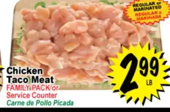 Superior Grocers Chicken Taco Meat offer