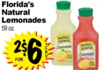 Superior Grocers Florida's Natural Lemonades offer