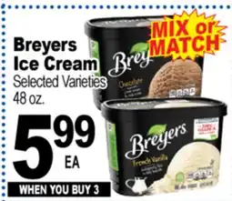 Superior Grocers Breyers Ice Cream offer