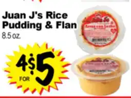 Superior Grocers Juan J's Rice Pudding & Flan offer