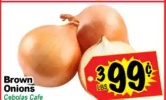 Superior Grocers Brown Onions offer