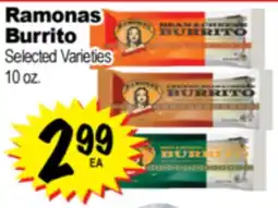 Superior Grocers Ramonas Burrito offer