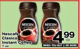 Superior Grocers Nescafe Clasico Instant Coffee offer