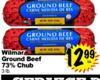 Superior Grocers Wilmar Ground Beef 73% Chub offer