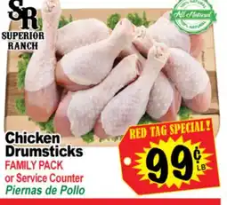 Superior Grocers Chicken Drumsticks offer