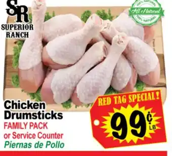 Superior Grocers Chicken Drumsticks offer