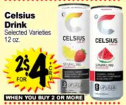 Superior Grocers Celsius Drink offer