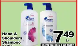 Superior Grocers Head & Shoulders Shampoo offer