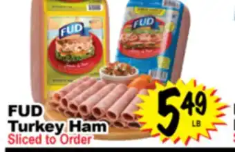 Superior Grocers FUD Turkey Ham offer