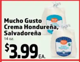 Superior Grocers Mucho Gusto Crema Hondureña, Salvadoreña offer