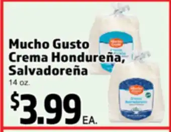 Superior Grocers Mucho Gusto Crema Hondureña, Salvadoreña offer