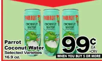 Superior Grocers Parrot Coconut Water offer