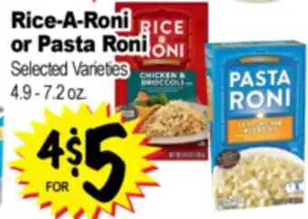 Superior Grocers Rice-A-Roni or Pasta Roni offer