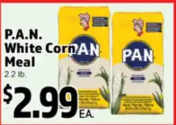 Superior Grocers P.A.N. White Corn Meal offer