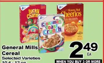 Superior Grocers General Mills Cereal offer