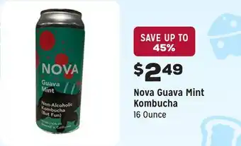 Grocery Outlet Guava Mint Kombucha offer