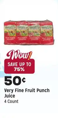 Grocery Outlet Fruit Punch Juice offer