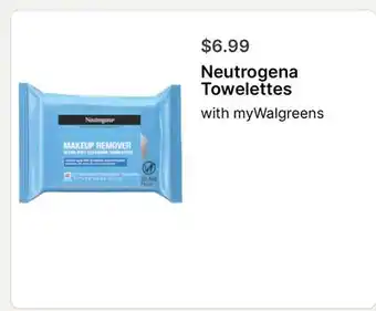 Walgreens Neutrogena Towelettes offer