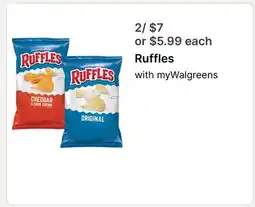 Walgreens Ruffles offer