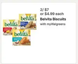 Walgreens Belvita Biscuits offer