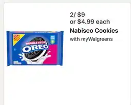 Walgreens Nabisco Cookies offer