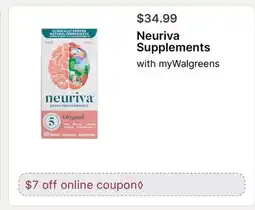 Walgreens Neuriva Supplements offer