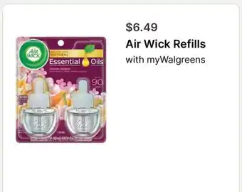 Walgreens Air Wick Refills offer