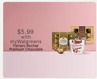 Walgreens Ferrero Rocher Premium Chocolate offer