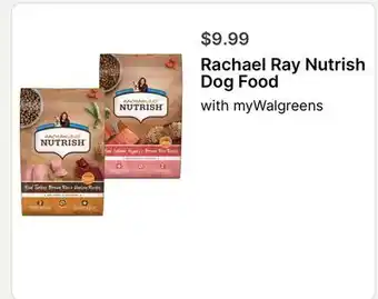 Walgreens Rachael Ray Nutrish Dog Food offer