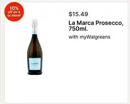 Walgreens La Marca Prosecco offer