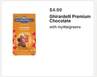 Walgreens Ghirardelli Premium Chocolate offer