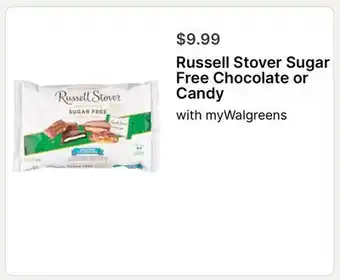 Walgreens Russell Stover Sugar Free Chocolate or Candy offer