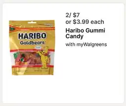 Walgreens Haribo Gummi Candy offer