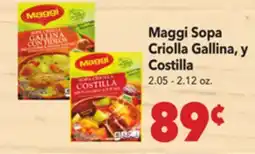 Vallarta Supermarkets Maggi Sopa Criolla Gallina , Costilla offer