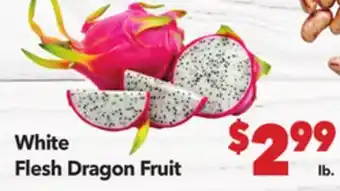 Vallarta Supermarkets White Flesh Dragon Fruit offer