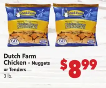 Vallarta Supermarkets Dutch Farm Chicken offer