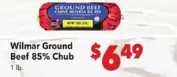 Vallarta Supermarkets Wilmar Ground Beef 85% Chub offer