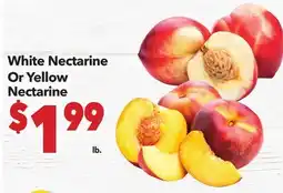 Vallarta Supermarkets White Nectarine Or Yellow Nectarine offer