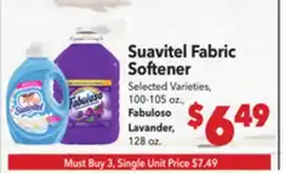 Vallarta Supermarkets Suavitel Fabric Softener offer