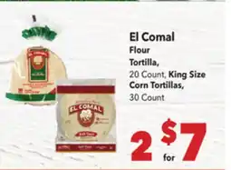 Vallarta Supermarkets El Comal Flour Tortilla offer