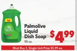 Vallarta Supermarkets Palmolive Liquid Dish Soap offer