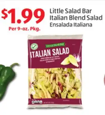 Aldi Little Salad Bar Italian Blend Salad offer