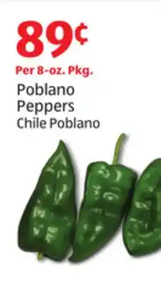 Aldi Poblano Peppers offer