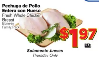 El Super Fresh Fresh Whole Chicken Breast offer