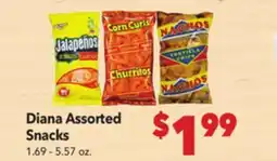 Vallarta Supermarkets Diana Assorted Snacks offer