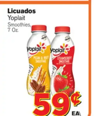 El Super Fresh Yoplait Smoothies offer