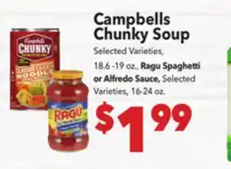 Vallarta Supermarkets Campbells Chunky Soup offer