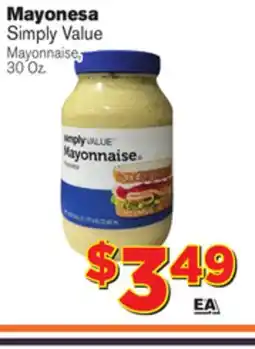 El Super Fresh Simply Value Mayonnaise offer