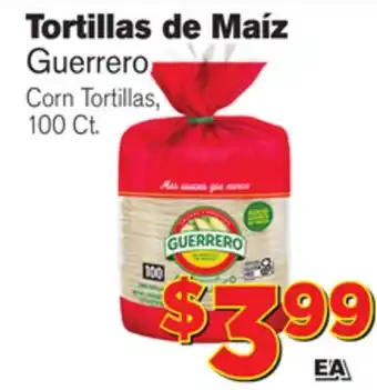 El Super Fresh Guerrero Corn Tortillas offer