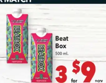 Vallarta Supermarkets Beat Box offer